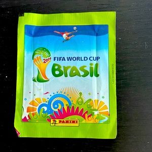 2014 sealed pack of fifa stickers rare